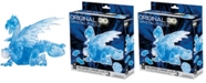BePuzzled 3D Crystal Puzzle - Dragon Blue - 56 Pieces